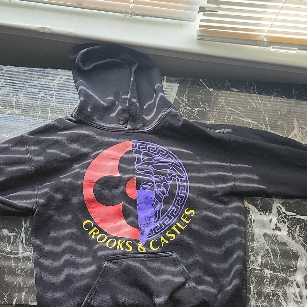 Crooks & Castles Blk Hoodie View 2